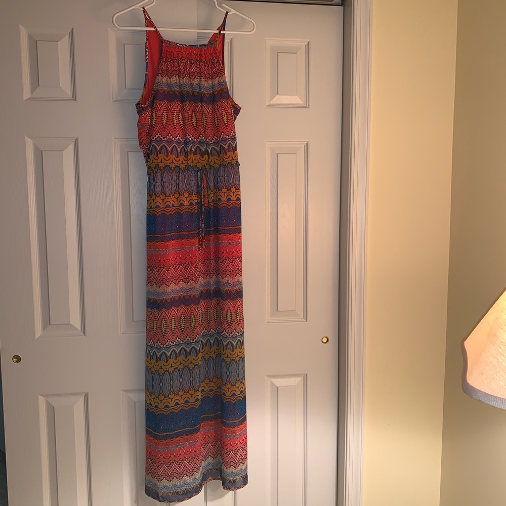 tribal maxi dress